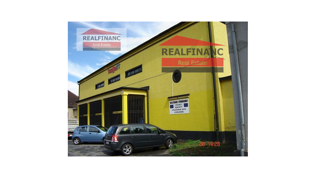 REALFINANC - 100% aktuálny! Kultúrny Dom, plocha 2500 m2, pozemok 2991 m2, Trnava !