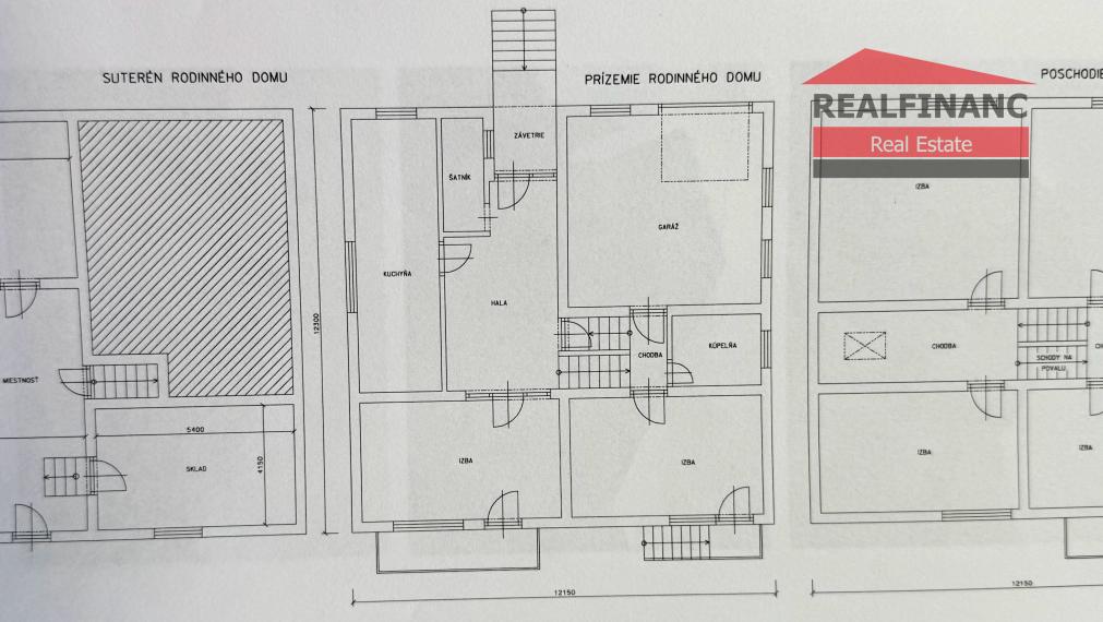 TOP PONUKA!! Na predaj priestranný 6.-izb. dvojgeneračný dom s garážou, 4x kúpeľňa, 612m2 pozemok, obec Smolenice