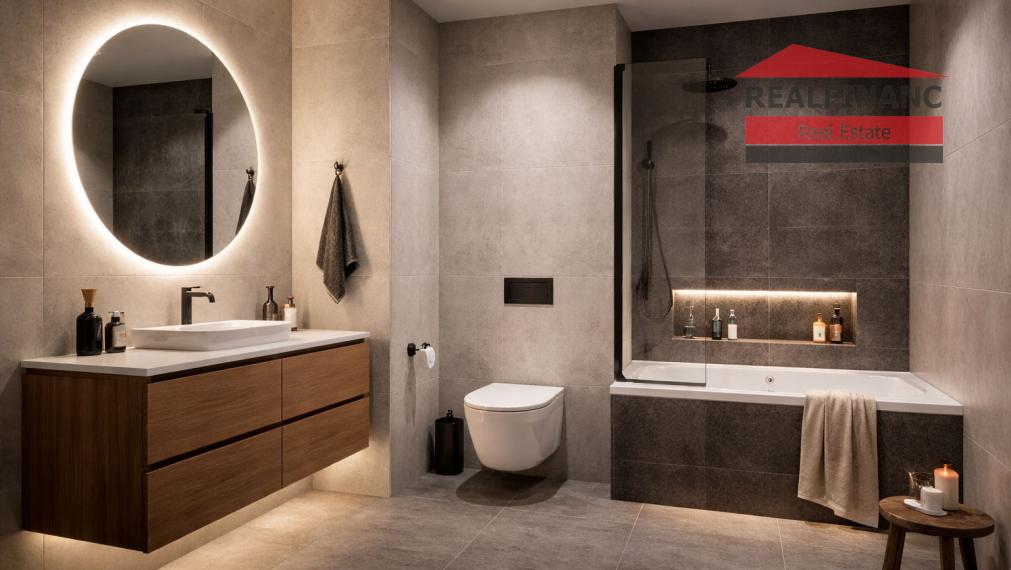 REALFINANC – 100% aktuálny! Novostavba 2 izbový murovaný byt 47,85 m2 + 1 x parkovacie miesto !!!