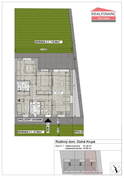 DOKONČENIE PODĽA VL. VÝBERU DO ŠTANDARDU V CENE!! NOVOSTAVBA 4.-izb. RD, hliníkové žalúzie, 2x park. miesto, obec Dolná Krupá