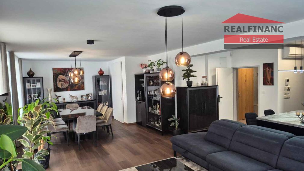 REALFINANC 100% aktuálny!!! Novostavba 4 izbový byt 156,5 m² v novostavbe Rezidencia Hviezdoslavova v centre mesta Trnava.