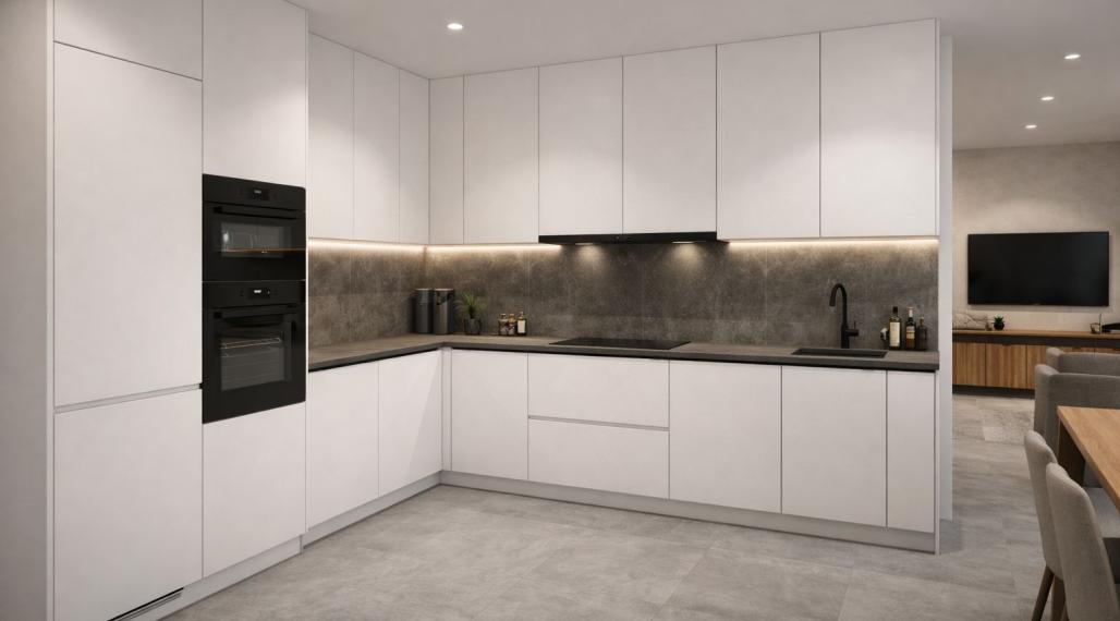 REALFINANC – 100% aktuálny! Novostavba 2 izbový murovaný byt 47,85 m2 + 1 x parkovacie miesto !!!