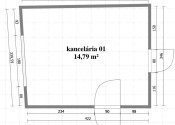 REALFINANC – 100% aktuálny! prenájom komerčný priestor s výmerou 14,79 m² na Jerichovej ulici v Trnave ! - fotografia 3