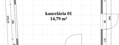 REALFINANC – 100% aktuálny! prenájom komerčný priestor s výmerou 14,79 m² na Jerichovej ulici v Trnave !