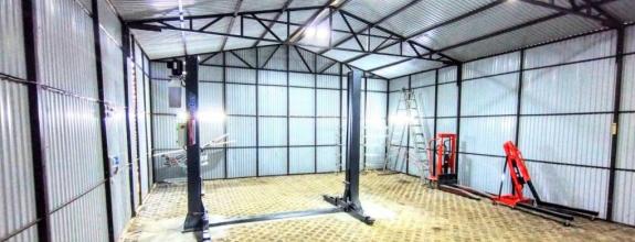 100% aktuálna! plechová hala na prenájom 80 m2, Coburgova ulica, Trnava.