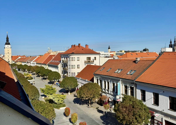 Ponúkam na predaj v centre mesta veľký tehlový 3 izbový byt s halou + veľká loggia veľkou pivnicou a garážou v uzatvorenom dvore