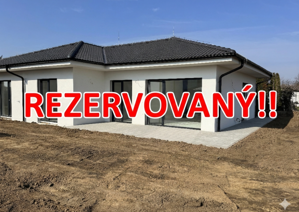 DOKONČENIE PODĽA VL. VÝBERU DO ŠTANDARDU V CENE!! NOVOSTAVBA 4.-izb. RD, hliníkové žalúzie, 2x park. miesto, obec Dolná Krupá