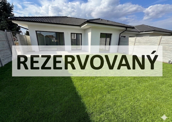 DOKONČENIE PODĽA VL. VÝBERU DO ŠTANDARDU V CENE!! NOVOSTAVBA 4.-izb. RD, hliníkové žalúzie, 2x park. miesto, obec Dolná Krupá