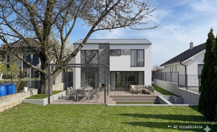 Na predaj slnečný stavebný pozemok o rozlohe 534m2, všetky IS, Záhumenská ul. Veľké Kostoľany - fotografia 3