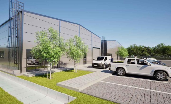 REALFINANC – 100% aktuálny! Prenájom Haly, výroba, skladovanie - priestory 536,73 m2, na pozemku 1400 m2, priamo napojenú na obchvat Trnavy. - fotografia 3