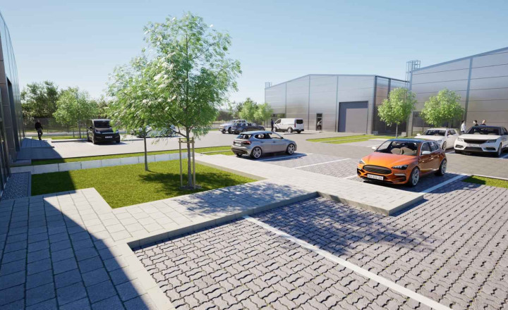 REALFINANC – 100% aktuálny! Prenájom Haly, výroba, skladovanie - priestory 536,73 m2, na pozemku 1400 m2, priamo napojenú na obchvat Trnavy. - fotografia 4